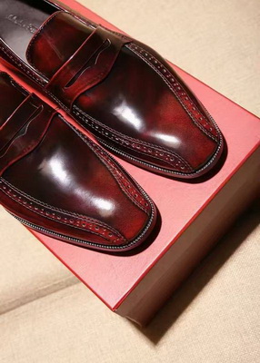 Salvatore Ferragamo Business Men Shoes--053